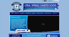 Desktop Screenshot of coralspringscharter.org